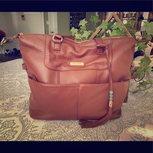 Convertible shoulder/back pack Diaper Bag